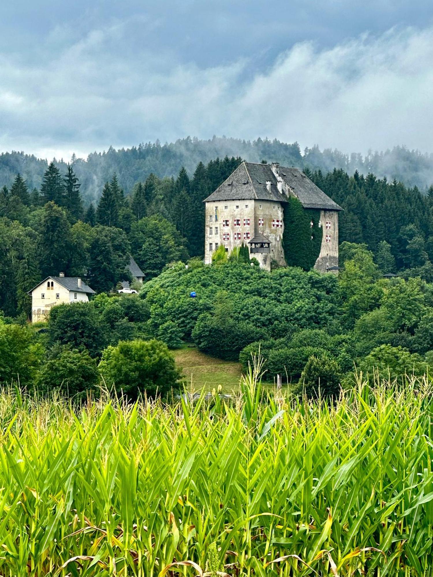 Schloss Moosburg Gaestehaus Exterior foto
